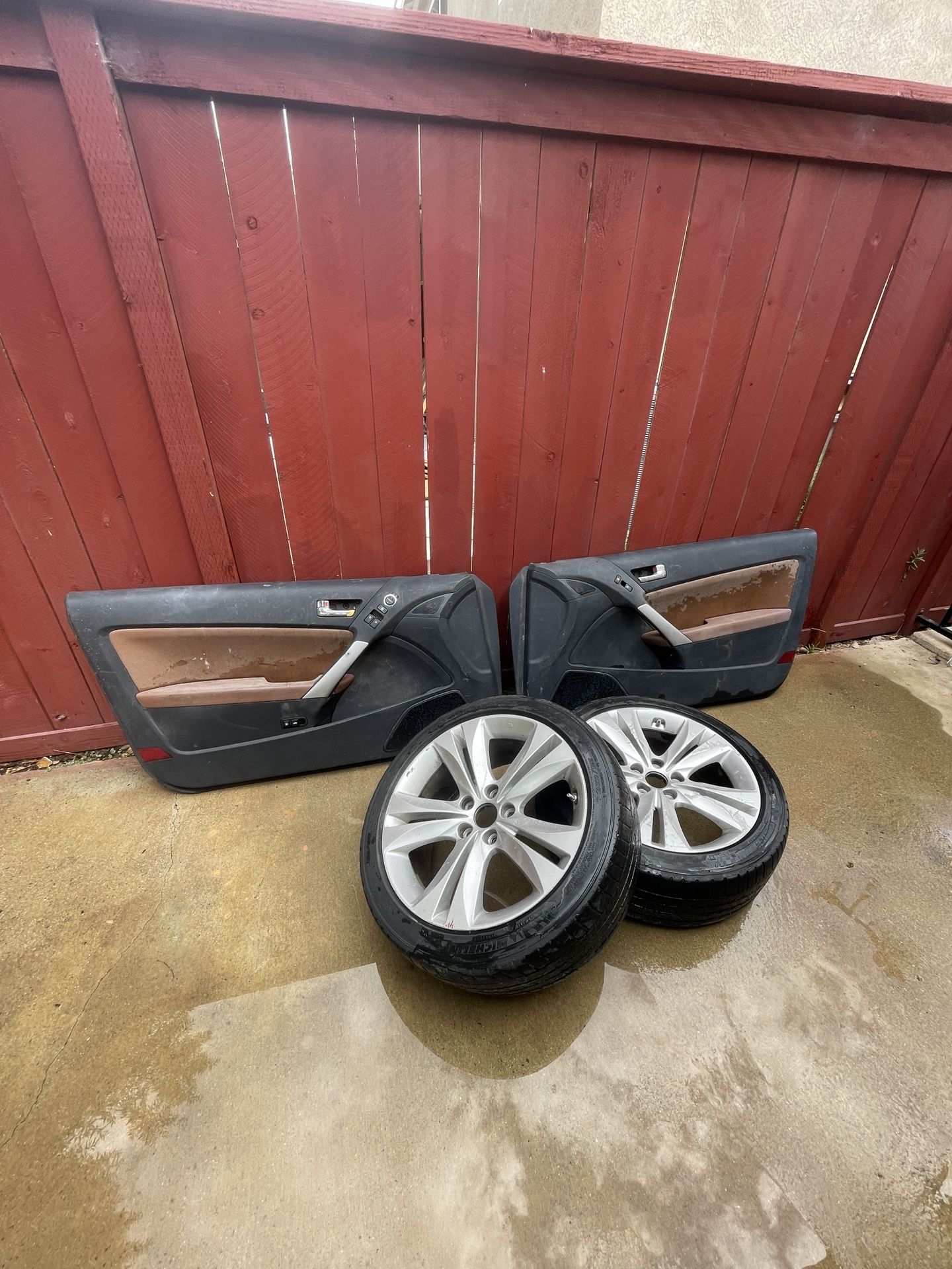 Hyundai Genesis Coupe Door Parts/Wheels