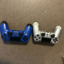 Two PS4 Controllers 