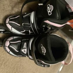 Hikole Inline Skate for Girls Boys Kids and Adult Women Adjustable Blades Roller Skates with Light Up Wheels for Indoor Outdoor Youth in Line Skating 