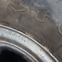 USED 265 70 16 TIRES AND FACTORY WHEELS 