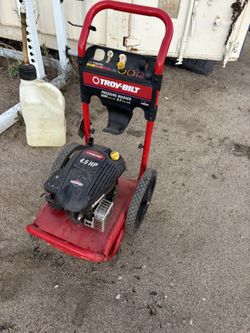 Troy Built Pressure Washer