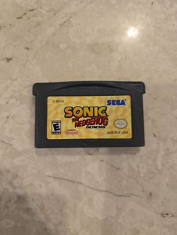 Sonic the Hedgehog Genesis Game Boy Advance