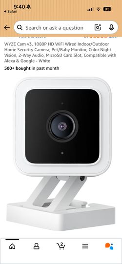 Wyze Cam v3