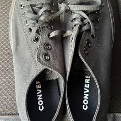 Brand New All Black Converse Size 9.5 Men’s Or A Size 11 In Women’s