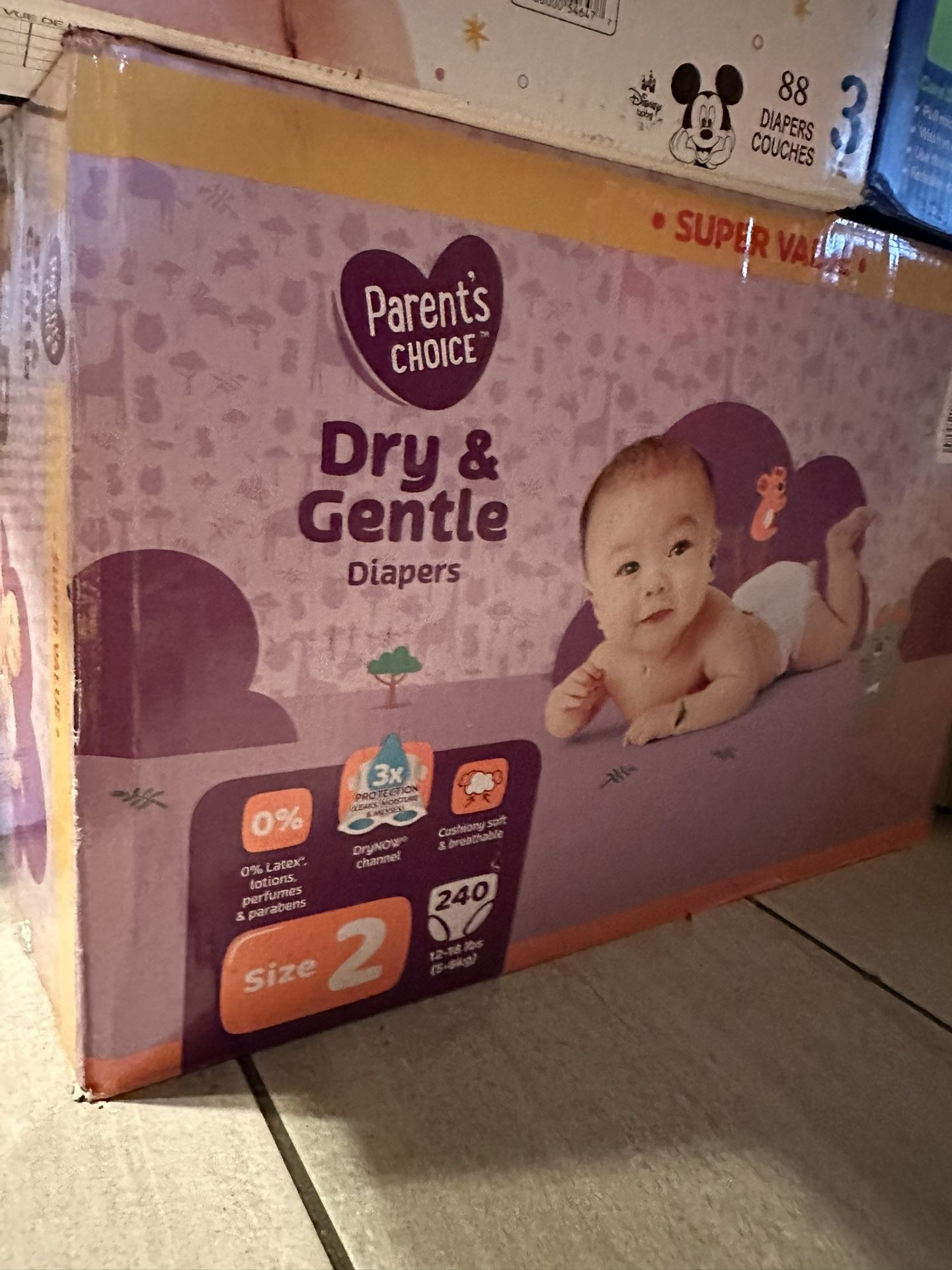 Size 2. Diapers New