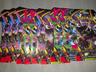 Pokemon pitch black booster packs