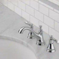 Delta Silverton 8 in. Widespread 2-Handle Bathroom Faucet in Chrome