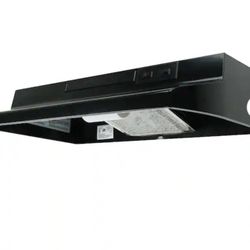 Air King
AV Series 24 in. Under Cabinet Convertible Range Hood with Light in Black