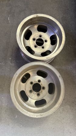 Vintage US INDY Slotted MAG Wheels 5x4.5” Ford Lug