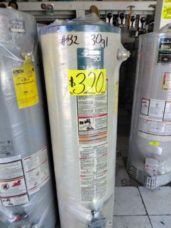 Reliance 30 gallon water heater