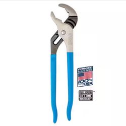 Channellock 12 in. V-Jaw Tongue and Groove Pliers @Tools-995