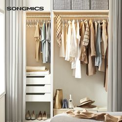 SONGMICS Clothes Hangers, Pack of 50 Plastic Coat Hangers, Non