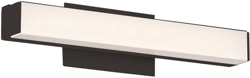 WAC Brink WS‑77612‑BK Modern Black LED Bathroom Light – Brand New in Box