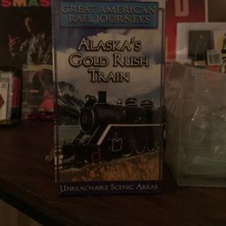 Alaskas Gold Rush Train Sealed VHS NOS