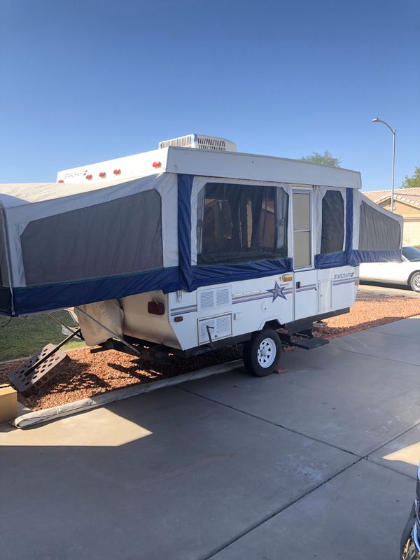 1998 Starcraft pop up trailer with slide out for Sale in