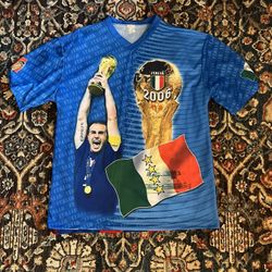 Italy Fan Jersey 2006 - Large 