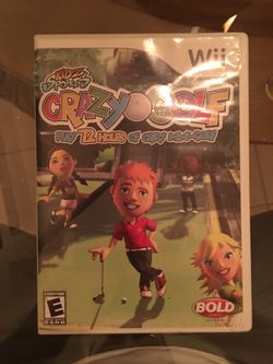 Nintendo Wii crazy golf