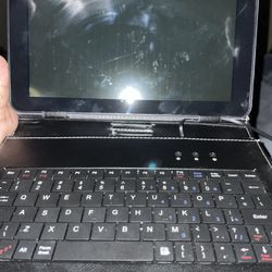 Tablet With Keyboard 
