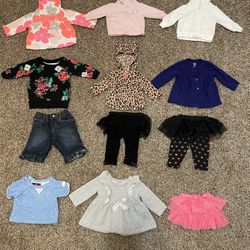 0-3 Months Baby Girl Clothes Jackets Hoodie Tutu With Great Condition 
