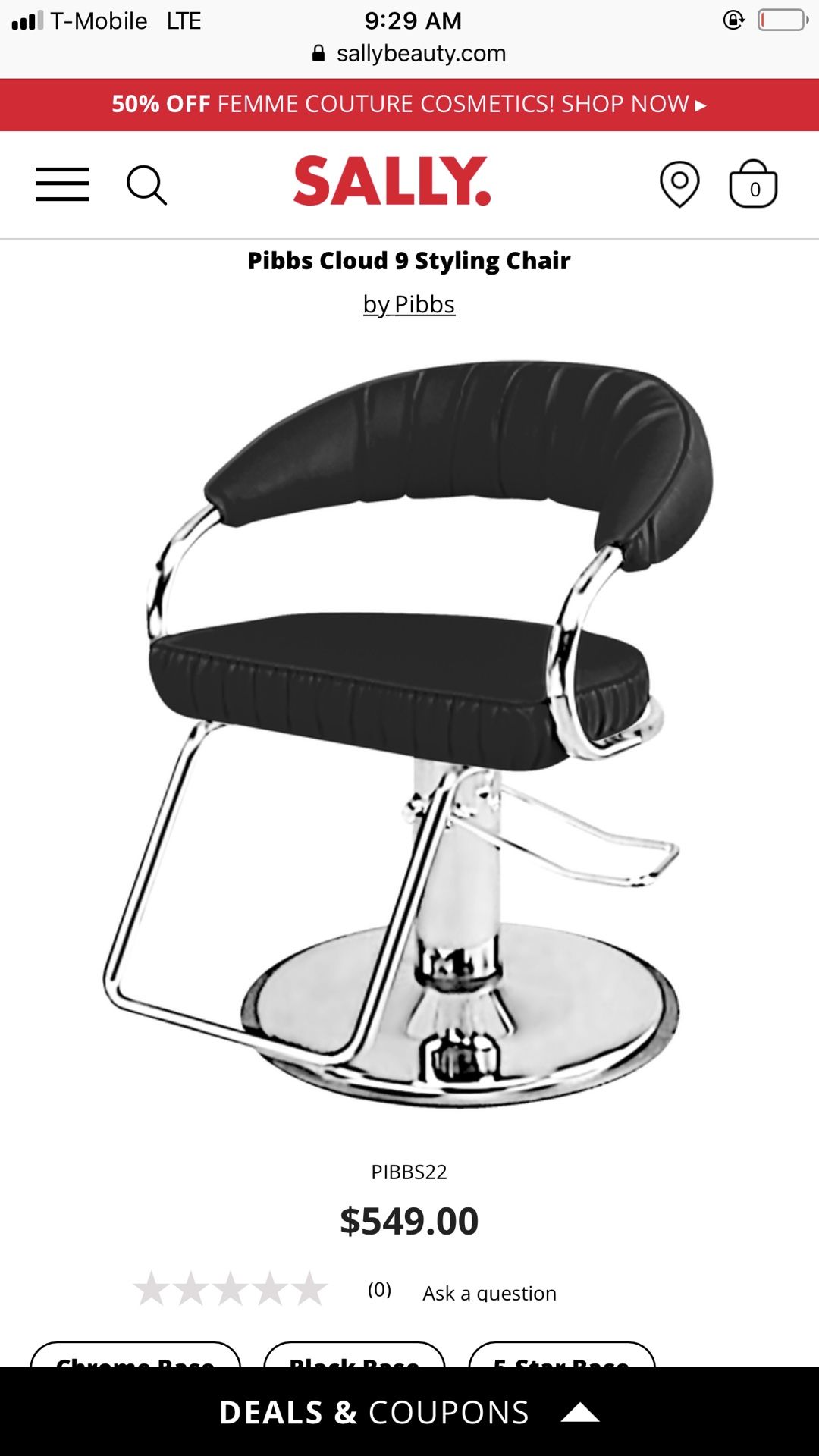 Hair salon furniture for sale