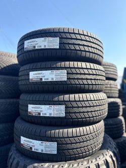 225/70/15 hankook 4 New tires installation and balance 50,000 Miles Warranty