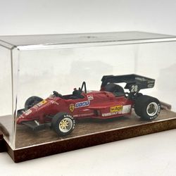 Brumm 1:43 Scale Diecast Model Car - Ferrari 126 C4 Rene • Arnoux #28 1984 • F1 Formula 1