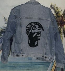 Tupac Jean Jacket