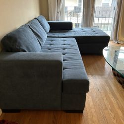 Custom Sofa Lounge Blue