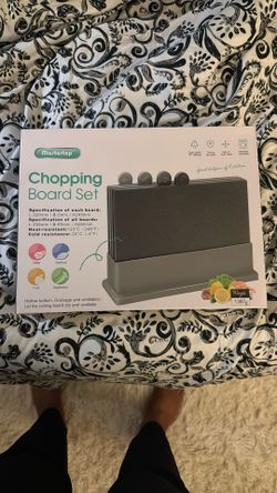 5 Piece Cutting Board Set