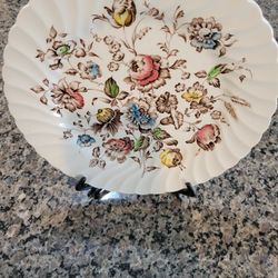 10 Inch Flower Print Plate