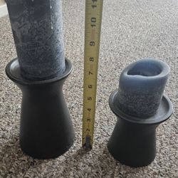 West Elm Candle Holders