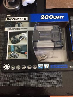 Inverter 200 watt new in box