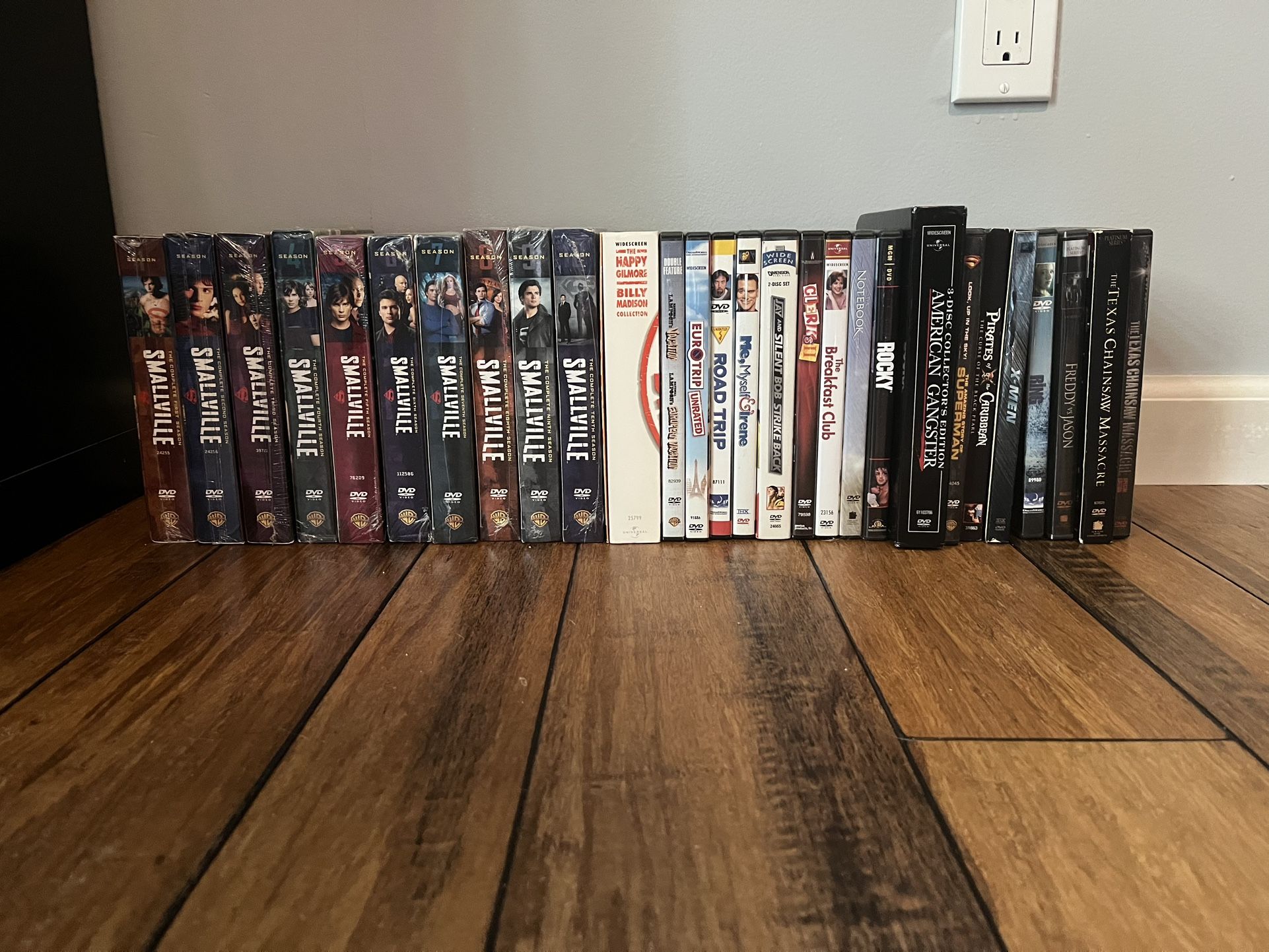 ALL Smallville Season On DVD (unopened/sealed) And Various Other DVDs