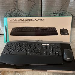 Logitech Performance Wireless Combo Keyboard And Mouse