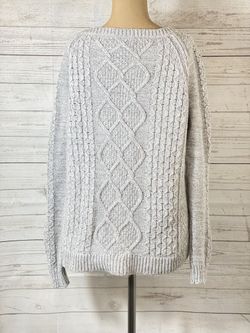 Lands end Cable Knit Sweater Girls 10-12 Or Women’s Xs 