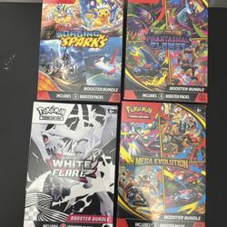 Pokémon Booster Bundles – Sealed 