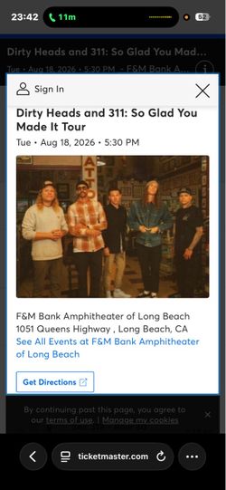 Dirty Heads and 311: So Glad You Made It Tour