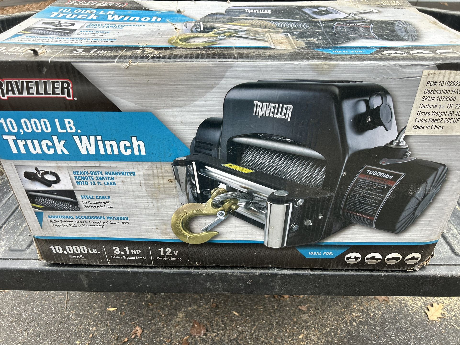 10k Traveller Winch