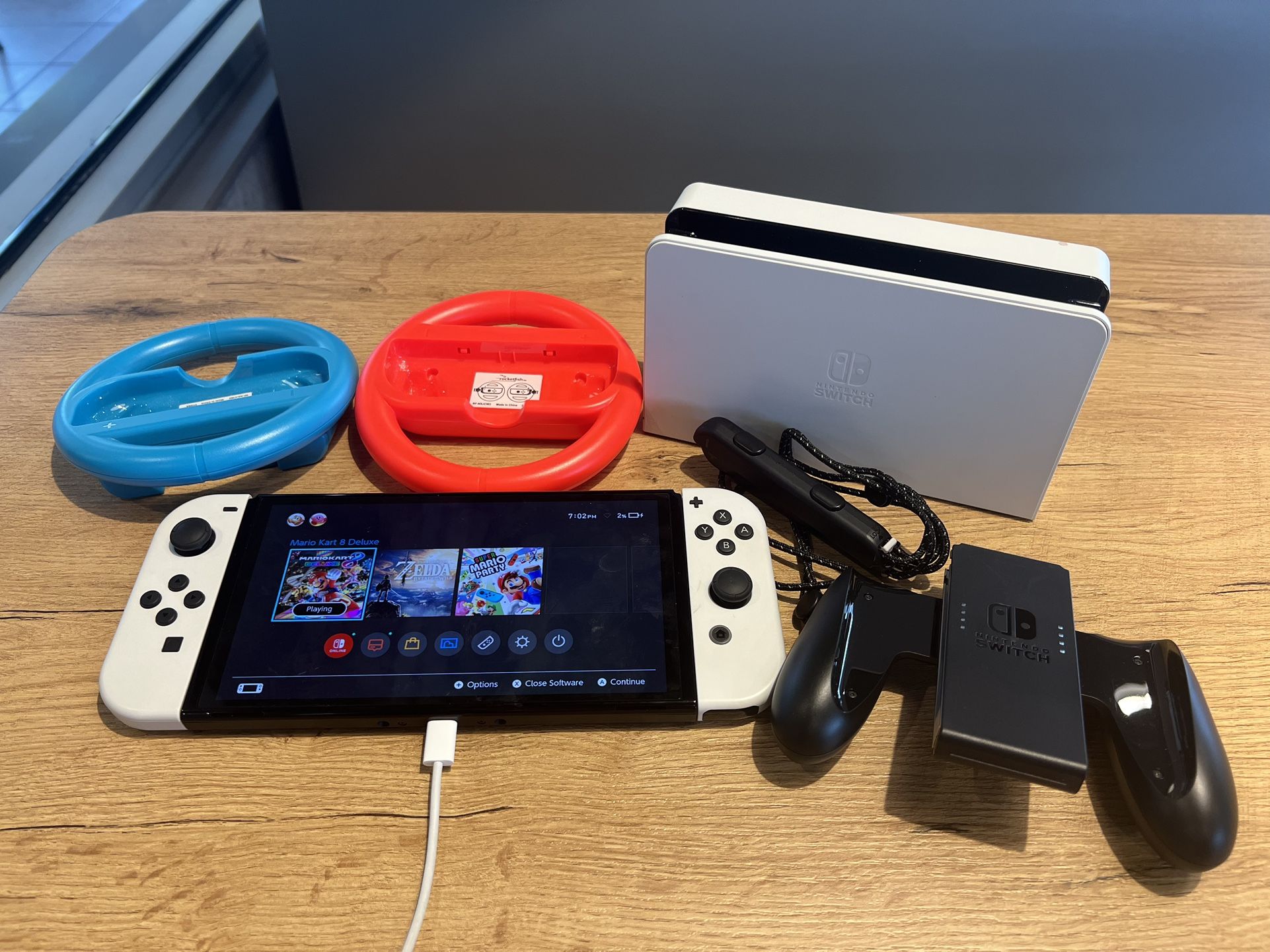 Nintendo Switch - OLED White Joycon