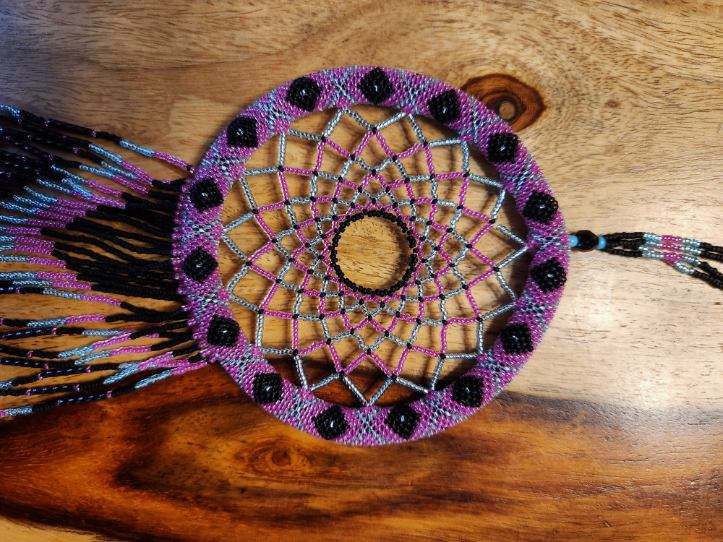 handed beaded items 
