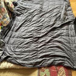 Like New YnM Dark Gray 60x80 Weighted Blanket
