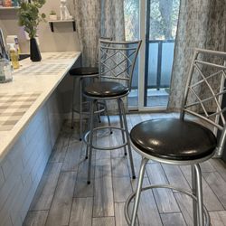 Set of 3 Barstools for Sale