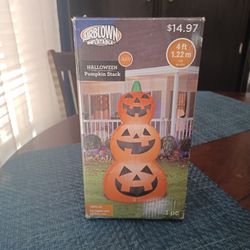 Stacked Pumpkins Airblown Inflatable 