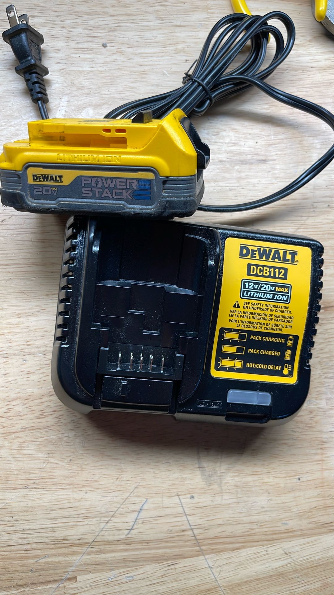 Dewalt Power Stack Battery And Charger