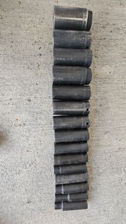 Snap on socket set 15 pieces