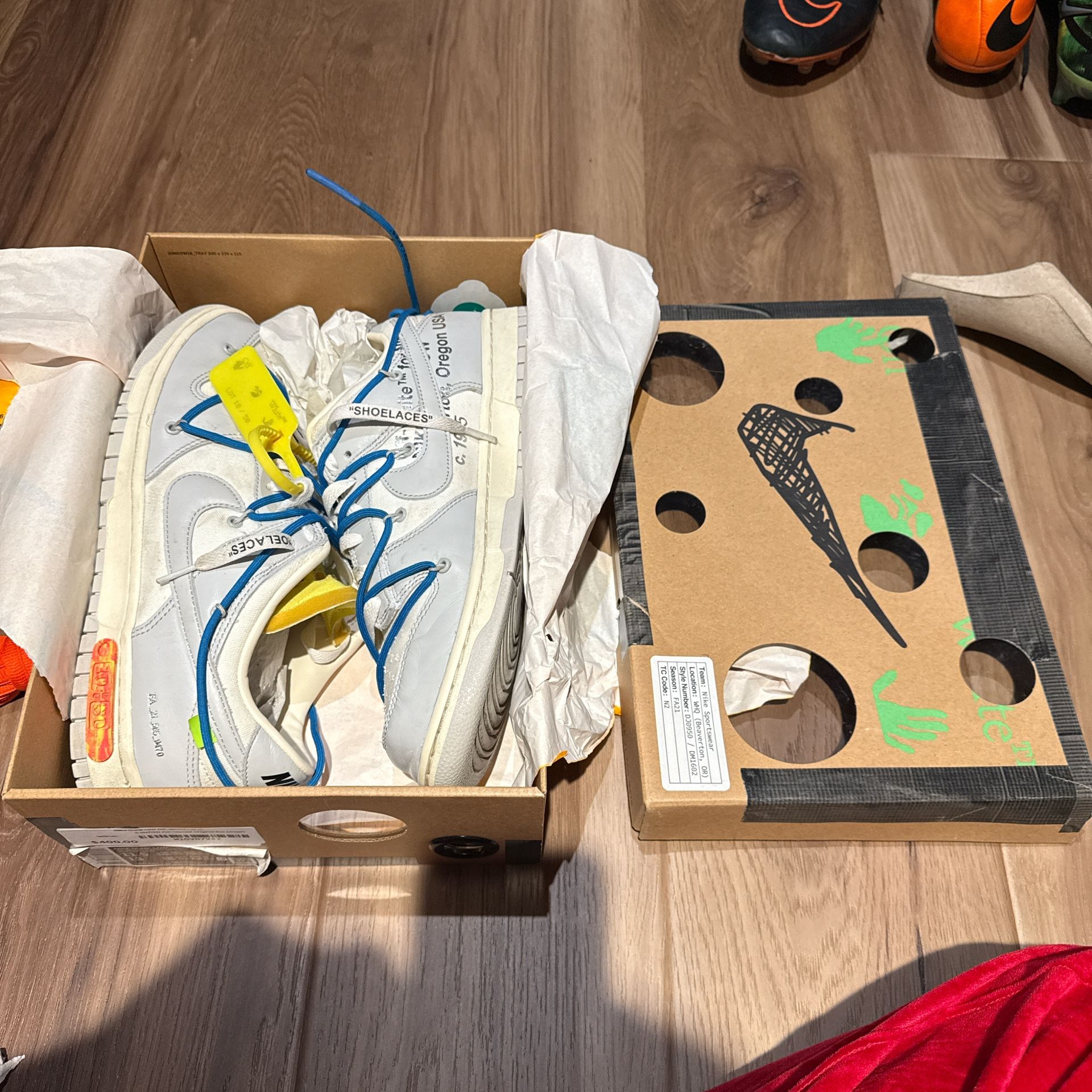 Nike Dunk Low Off white Lot 10