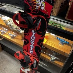 Ripndip Snowboard And Vans Boots