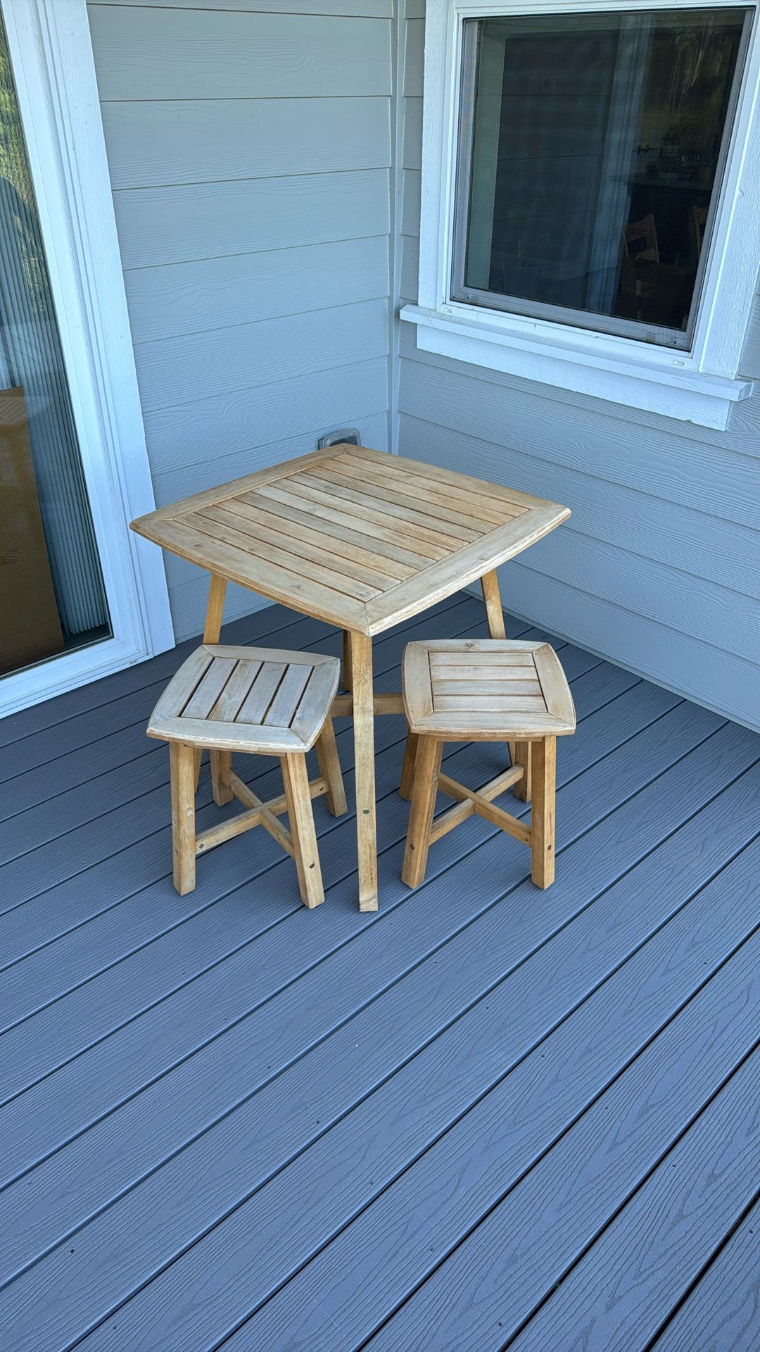 Table and Stools