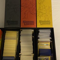 pokémon cards  and sleeves 