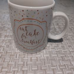 "Eat Cake For  Breakfast" Coffee
